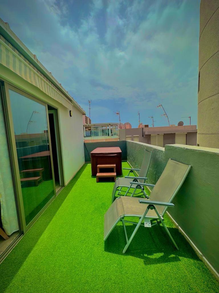 Arguineguin Beach, Penthouse Apartment And Jacuzzi 外观 照片